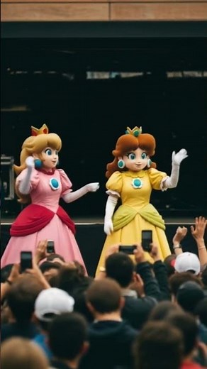 Peach Daisy & Rosalina Live on Stage Full Show Part 1 #ellaandhannah #shorts