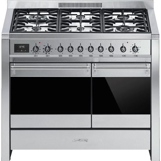 Smeg Opera A2-81 100cm wide Dual Fuel Range Cooker with Gas Hob