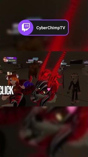 Chimp gets clicker trained.... #vrchat #vrchatmemes #clickertraining #cringe #twitchstreamer