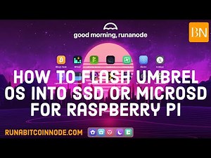 🟧 How to flash Umbrel OS to SSD / NVMe or MicroSD for Raspberry Pi