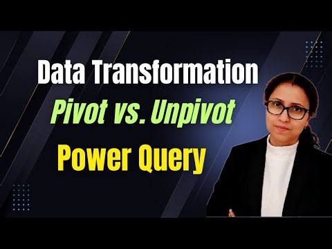 How to do Pivot and Unpivot in Power Query | Power BI |#arpitastechcorner