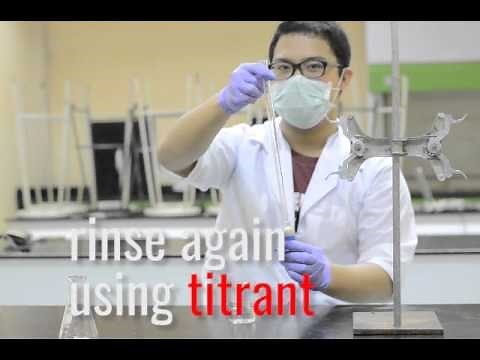 How to use a Burette