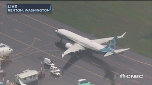 Boeing 737 MAX first flight