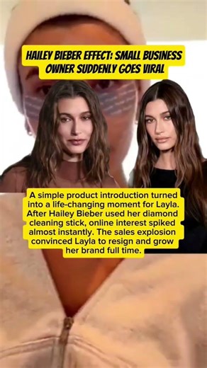 Hailey Bieber Effect: Small Business Owner Suddenly Goes Viral