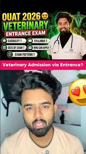OUAT 2026, BVSc Admission 2026 #ouat #veterinary #admission #veterinaryadmission2026 #viralreels