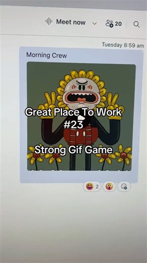 Great Place To Work #23 Strong Gif Game Each morning our team start their days by saying hi on Teams with a gif! Whether you work remotely or are part of our Byron Bay HQ everyone does it! It’s a super fun way to start the day and build connection! #iict #greatplacetowork #gifs #teambuilding | International Institute for Complementary Therapists (IICT)