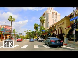 [4K] Sunset Strip - West Hollywood - Driving Tour