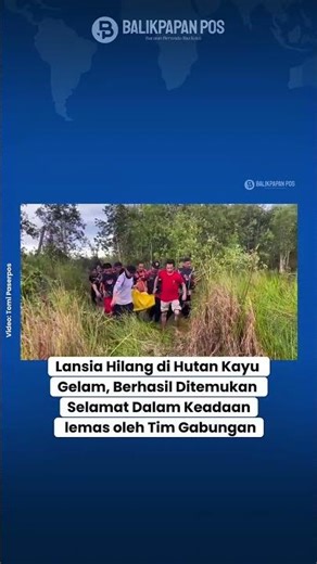 Lansia Hilang di Hutan Kayu