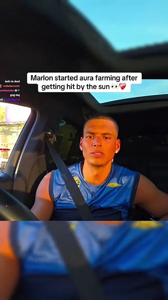 Marlon's Sunburn Leads to Aura Farming