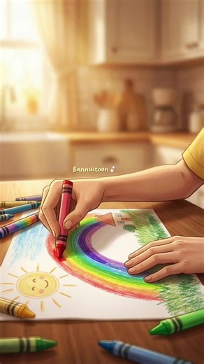 #สบายใจ #ความสุข #asmr #การ์ตูน #ระบายสี