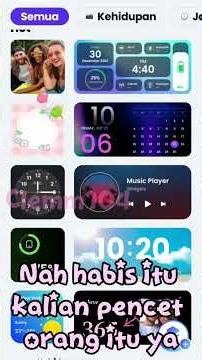 Semoga berhasil yaa😼‼️ #tutorial #widget #pinkCute #aesthetic #soft #iWidget #app #capcut #edit