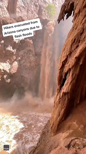 Hikers Evacuated from Arizona Canyons Due to Flash Floods