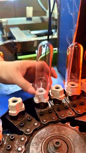 Automatic Plastic Bottle Manufacturing Process!