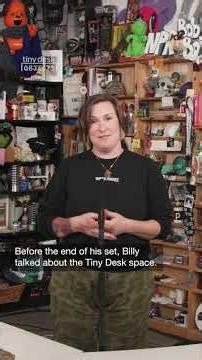 @billystrings left a prayer candle on the Tiny Desk shelves