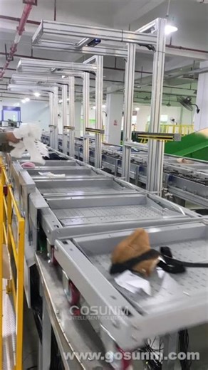 High Speed Drop Tray Sorting System for Parcel & E commerce Logistics #warehouse #ecommerce