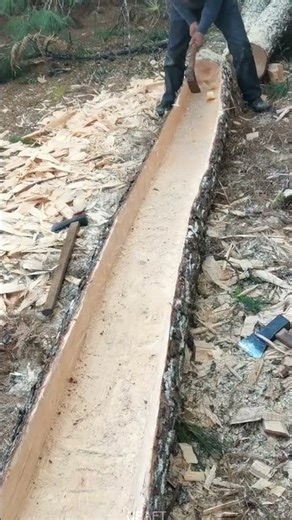 Long Wooden Feeding Trough | Craftsmanship Show