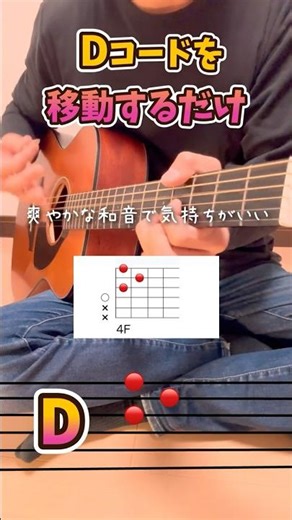 Dコードでかっこいい演奏