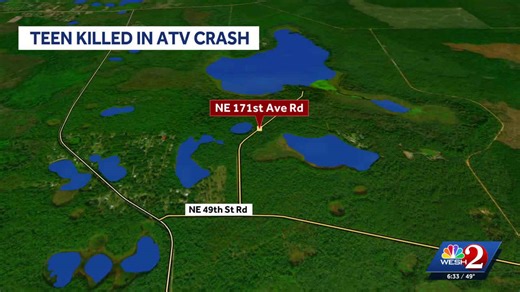 Teen killed, another critically injured after ATV overturns, hits tree in Marion County