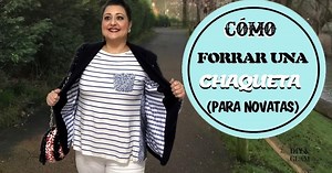 Aprendemos a forrar una chaqueta
