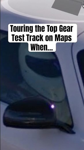 Touring the Top Gear Test Track on Google Maps and finding The Stig!