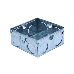 [Hot Item] Electrical Junction Box Iron Box with Standard Metal Junction Box