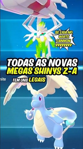 ✨ All Shinys from the New Mega Evolutions of Pokémon Legends Z-A
