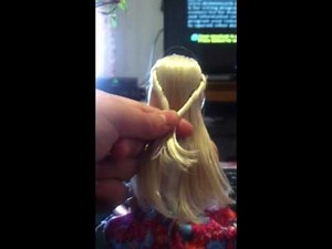 Easy Barbie Hairstyle