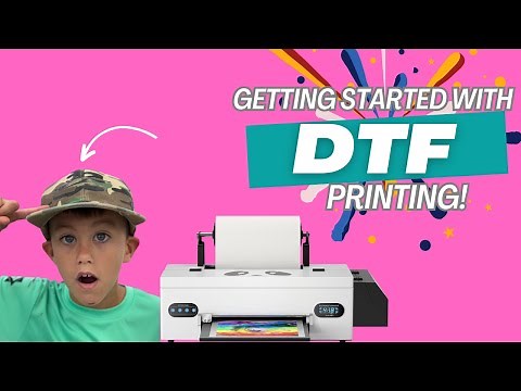 Getting Started with DTF Printing | Procolored DTF F13 Panda A3 L1800