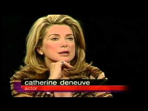 Catherine Deneuve- Charlie Rose 2000, Part 1
