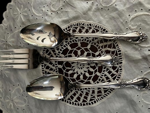 3 Piece Oneida Affection Pattern Serving Size..two Soons One Firk - Etsy