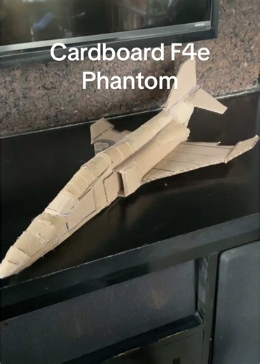 Building a Realistic Cardboard F-4E Phantom Model