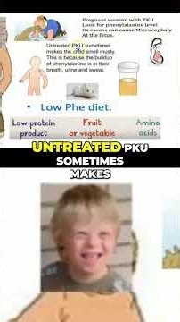 PKU Explained: Symptoms, Causes, and Treatment in 3 Minutes #shorts