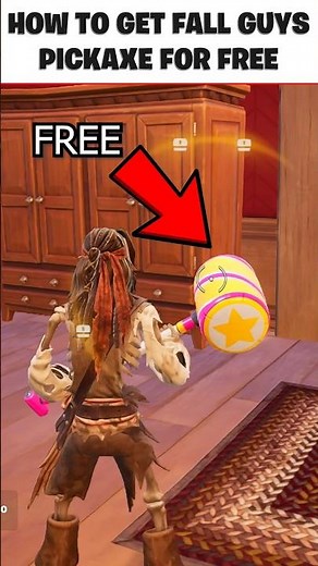 How to get Free Fall guys pickaxe in Fortnite