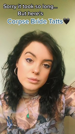 Corpse Bride Themed Tattoo Designs