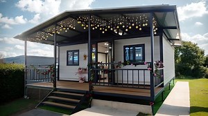 Amazon selling a tiny home for $7,316 - with two bedrooms and quick shipping