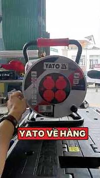 YATO Electric Cable Reel – Long-Reach, Compact, Ultra-Convenient for Construction!