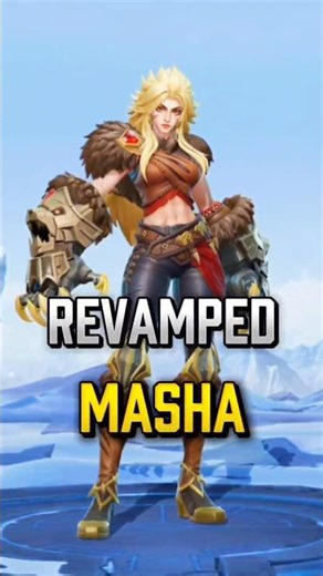 Revamped Masha #mobaegends5v5 #moba55creator #moba55ninja