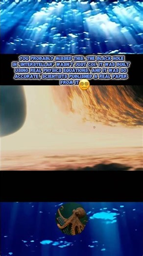 Interstellar’s Black Hole Was So Accurate It Made Real Science🌀 #blackholes
