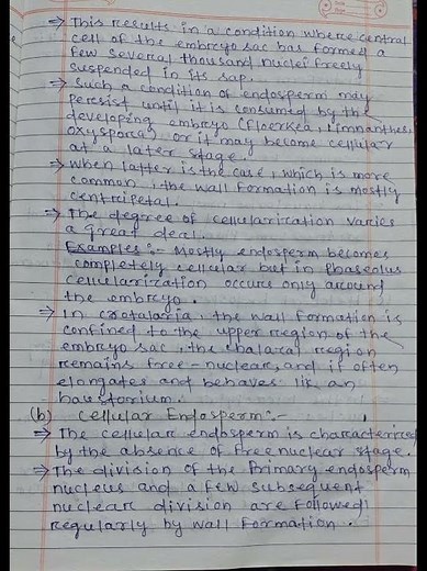 Endosperm | what is endosperm and its type