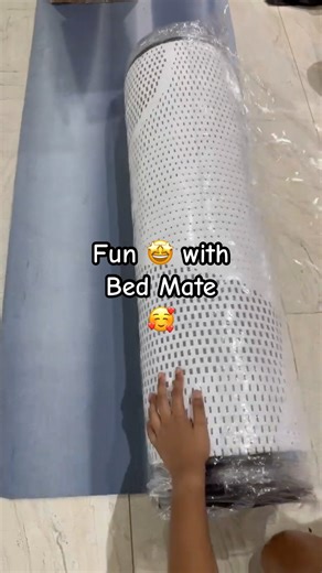 Fun 🤩 with my New Bed 🛌 Mate 🥰