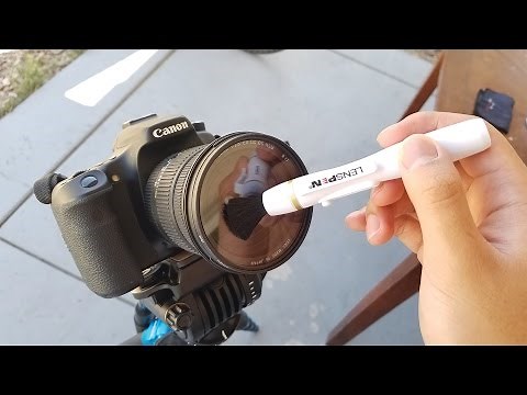 BEST WAY TO CLEAN YOUR CAMERA!!! - LensPen DSLR Pro Cleaning Kit Review