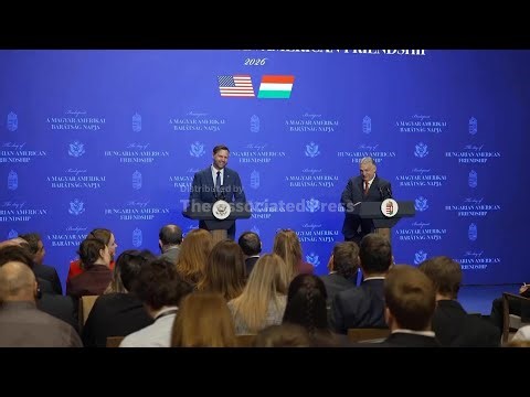 Vance in Budapest says he's confident Trump will get a response from Iran by deadline