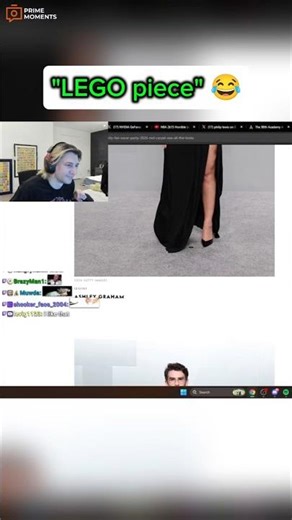"LEGO piece" 😂 #xqc #hasanabi #clips #streamerclips #foryou #twitchstreamer #trending #shorts #viral