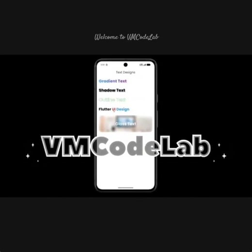 Flutter Glass Text Effect in 20 Seconds 🔥#Flutter #FlutterUI #trending ##VMCodeLab #UIUX #MobileApp