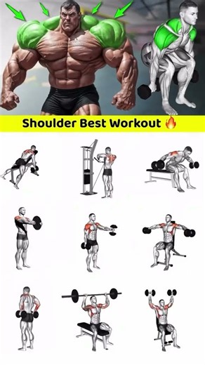 Best Shoulder Workout for Bigger Delts 🔥 | Build Strong & Wide Shoulders