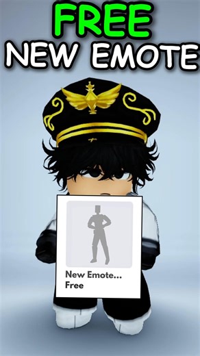 😆NEW FREE EMOTE ON ROBLOX! #roblox #freeitemsroblox #emoteroblox