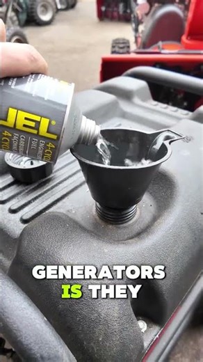 NEVER STORE GENERATORS WITHOUT DOING THIS FIRST! #engine #domore #shorts#donyboy73 #smallenginerepai