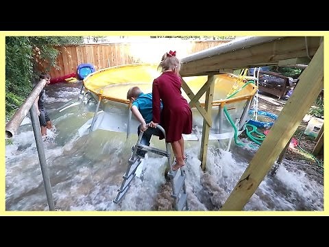 OUR SWIMMING POOL EXPLODED‼️ | Sam & Nia