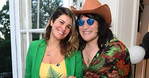 Bake Off's Noel Fielding's life off screen with rarely seen partner and children