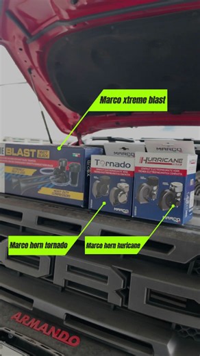 🇮🇹Precision, power, and Italian design – elevate your ride with the Marco Horn Electric Horn Set! | N8 Car Accessories 4x4
